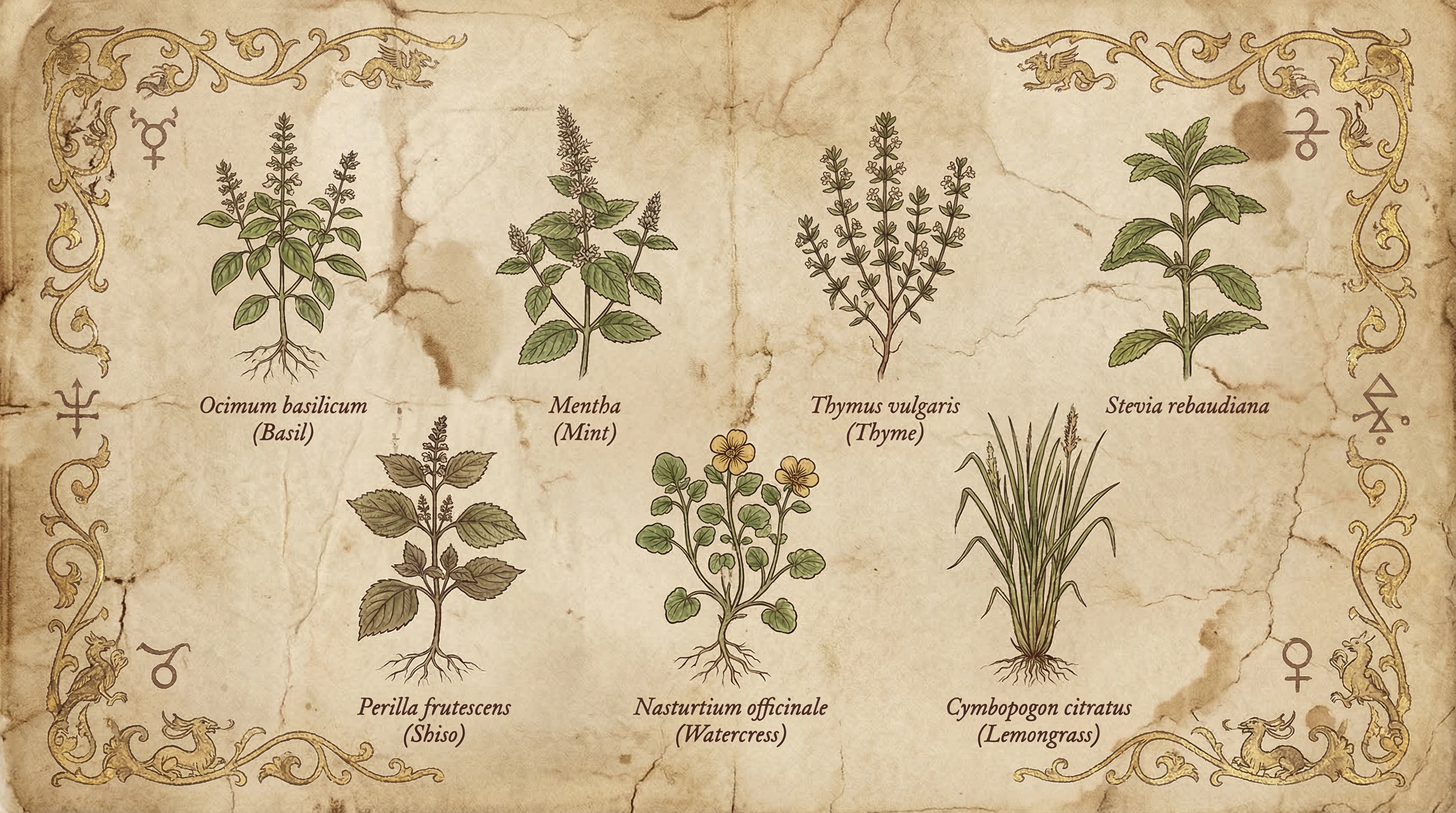 Sept plantes médicinales à cultiver en hydroponie